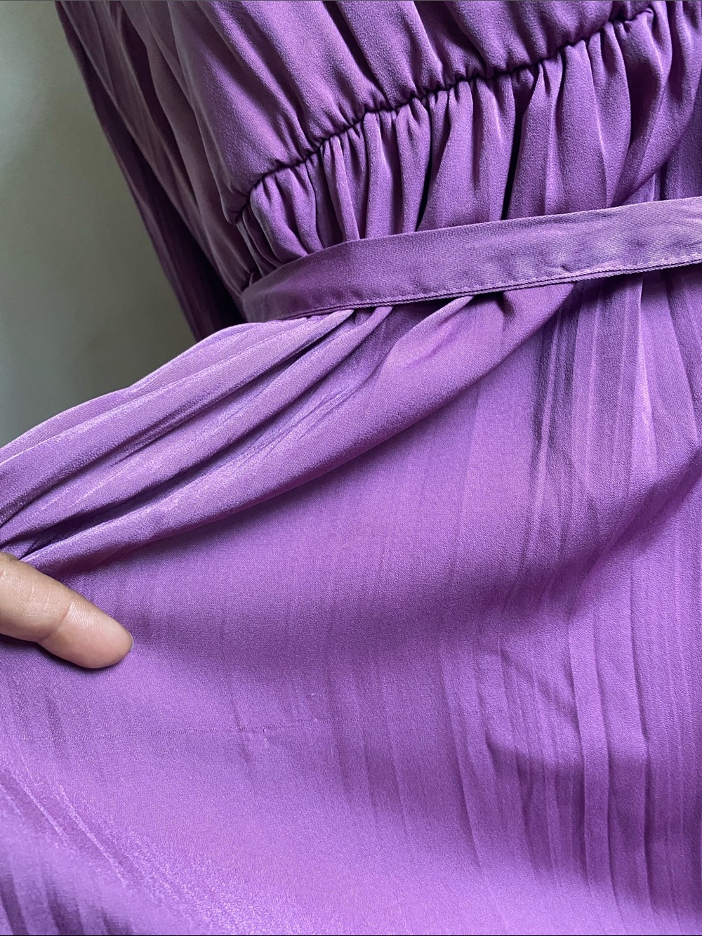 Motherhood Wrap-Front Long Sleeve Maternity Dress NWoTs - Picture 12 of 12